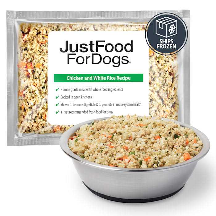 Rice Frozen Dog Food N559089