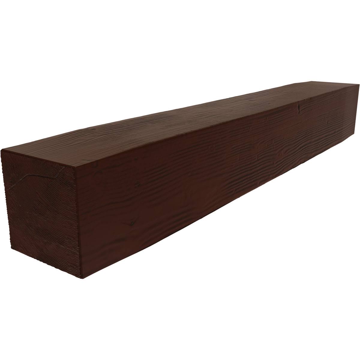 Sandblasted Faux Wood Fireplace Mantel D55946