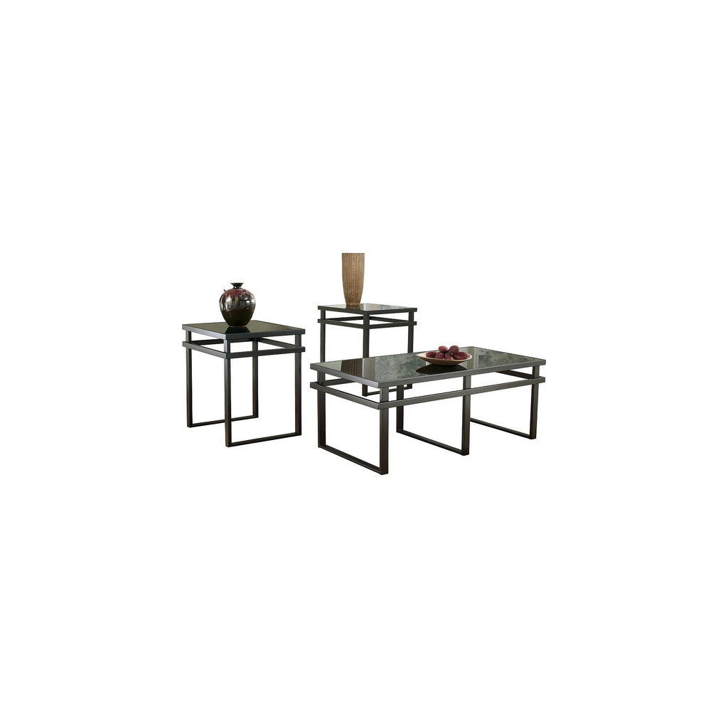 Black Table Set of 3 M23469