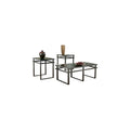 Black Table Set of 3 M23469
