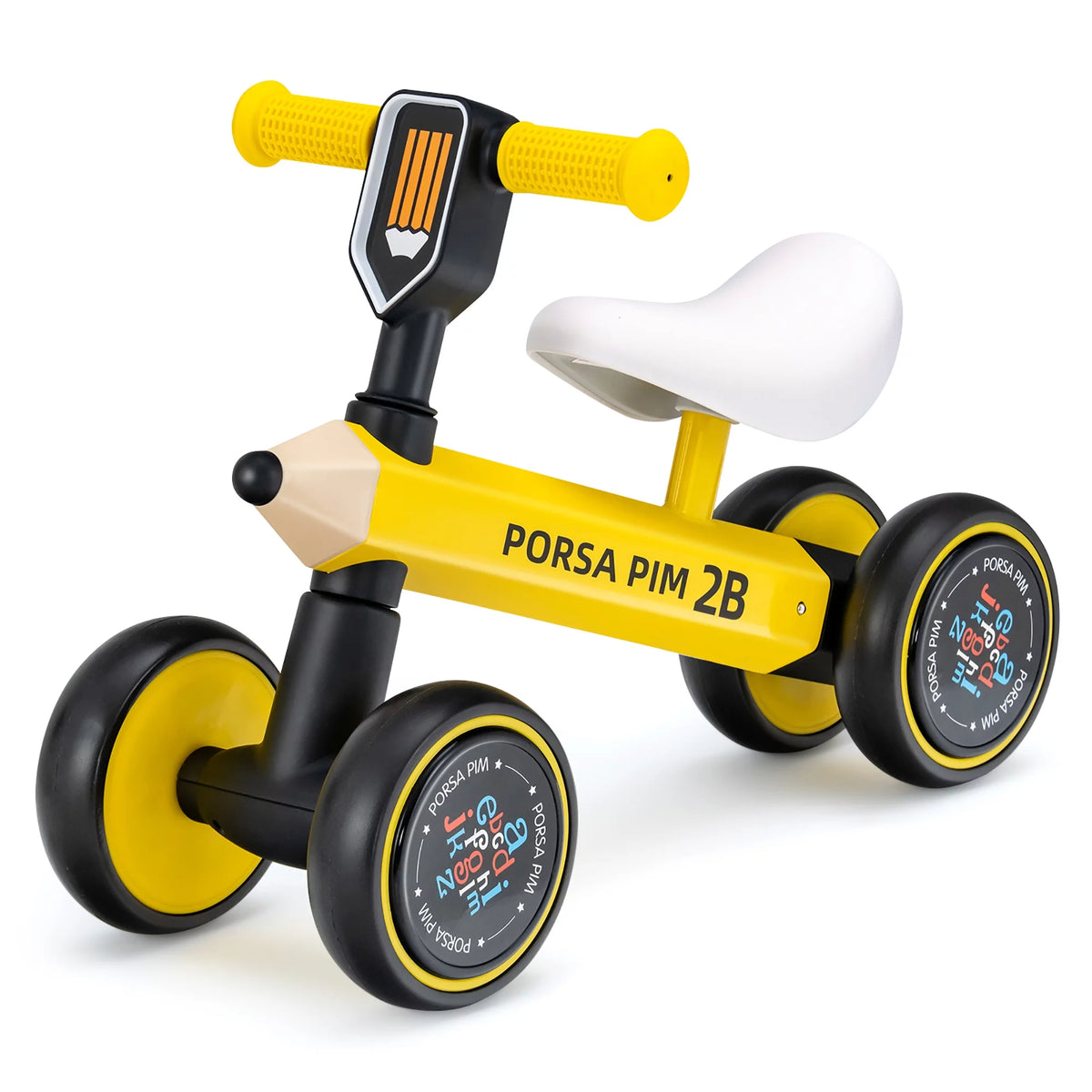 Yellow No Pedal Balance Bike T310