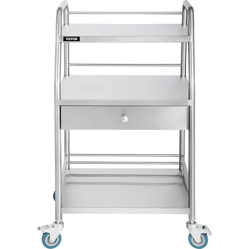 Stainless Steel Utility Cart with Wheels K3569