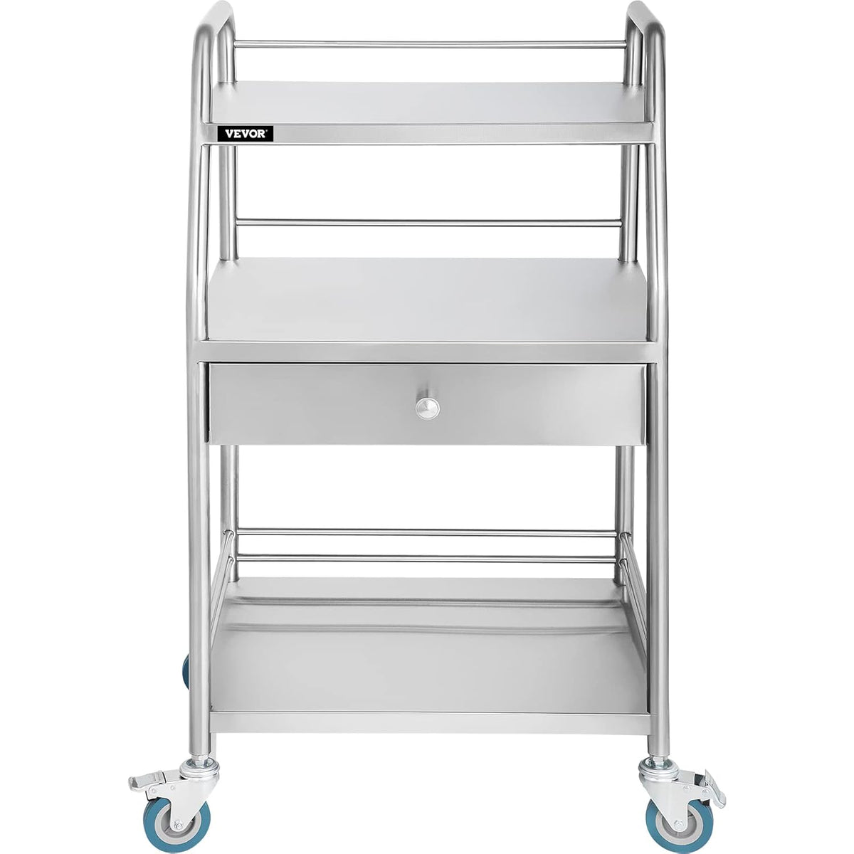 Stainless Steel Utility Cart with Wheels K3569