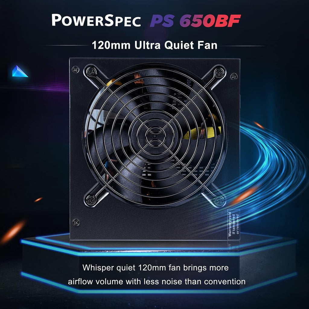 650W 80 Plus Bronze Non-Modular ATX Power Supply J85101