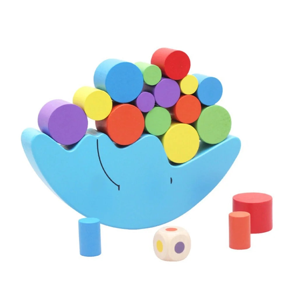 Wooden Stackable Building Blocks Educational Toys P816135