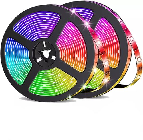 Smart RGB LED Strip Lights with App Control Remote Control, 32.8ft U81538
