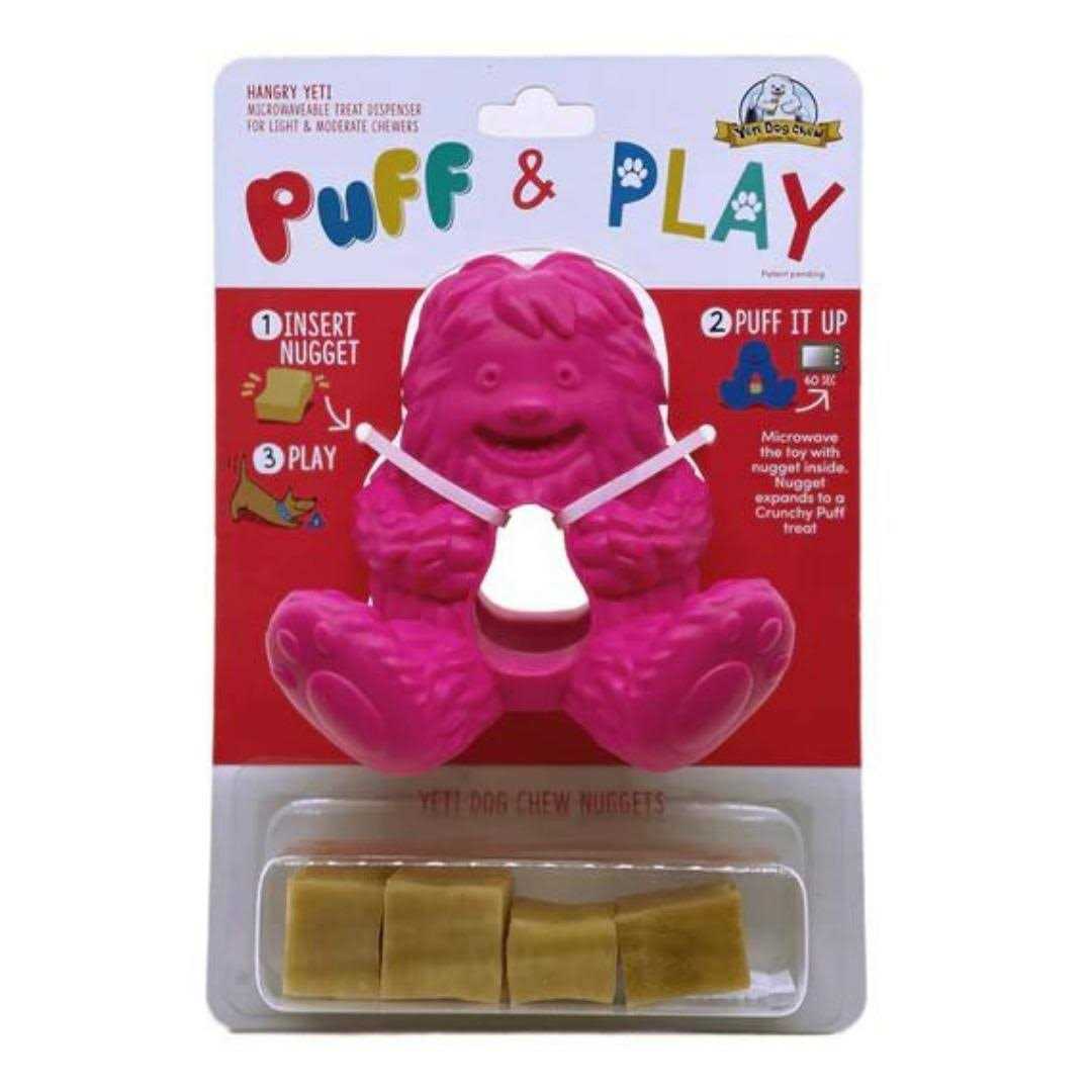 Dog Puff & Play Toy V9201