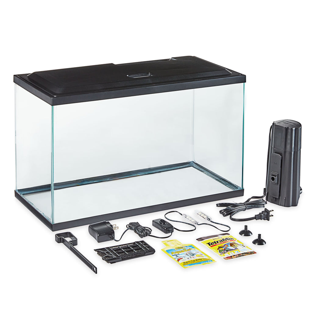 10-Gallon Glass Aquarium Starter Kit A4256