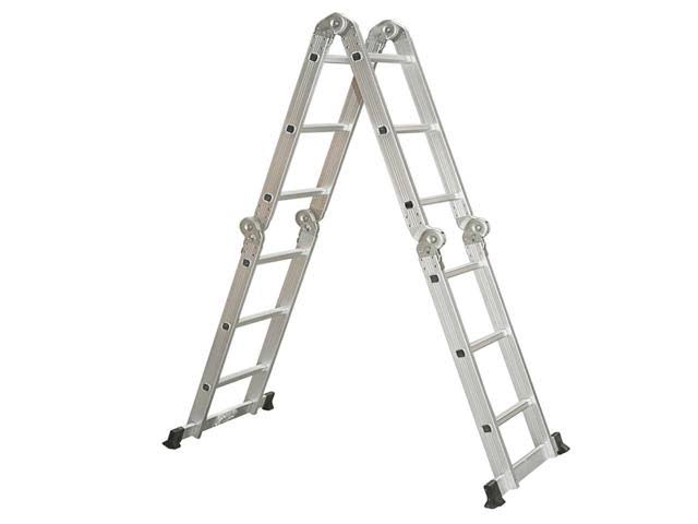 12.5 ft Aluminum Folding Scaffold Ladder M5825