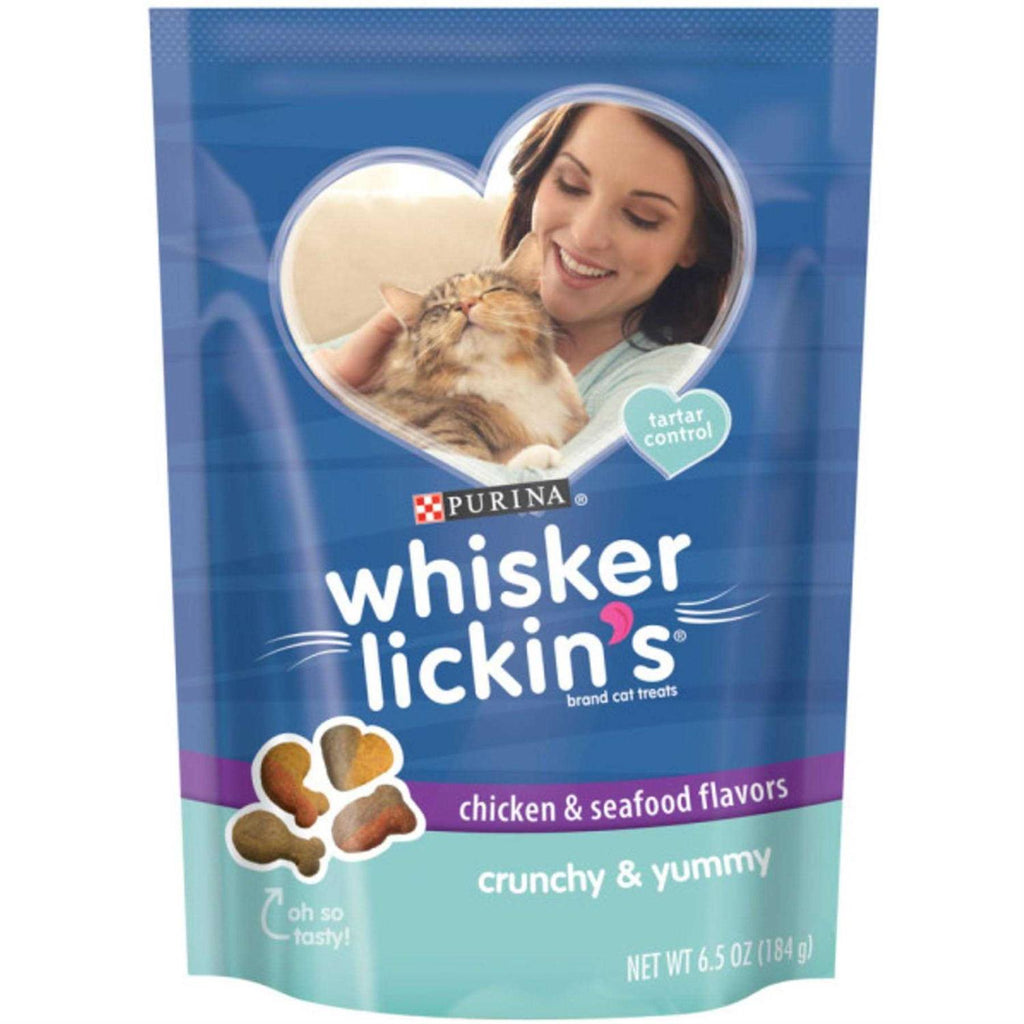Chicken & Seafood Flavors Crunchy Cat Treats X66077