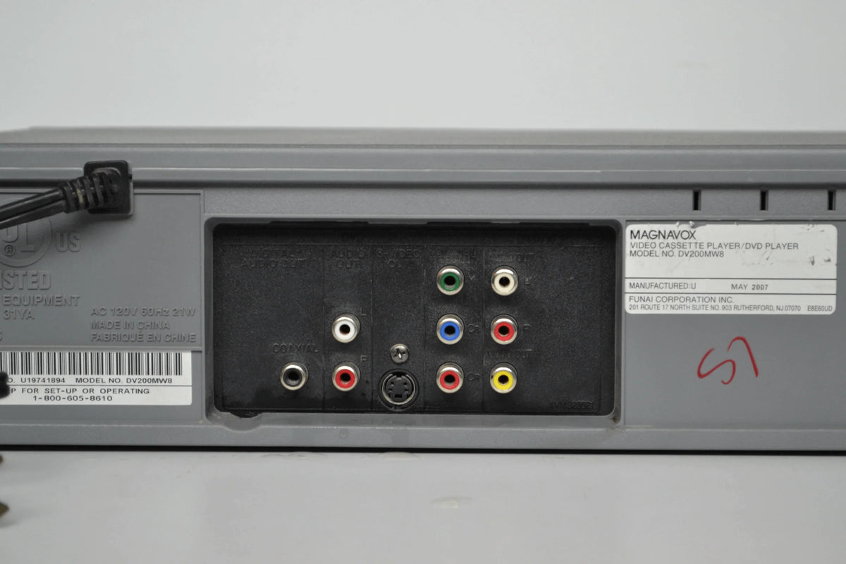 DVD/VCR Combo S155