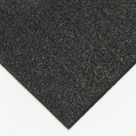 Black 1/4 in. Rubber Sheets and Rolls D5573
