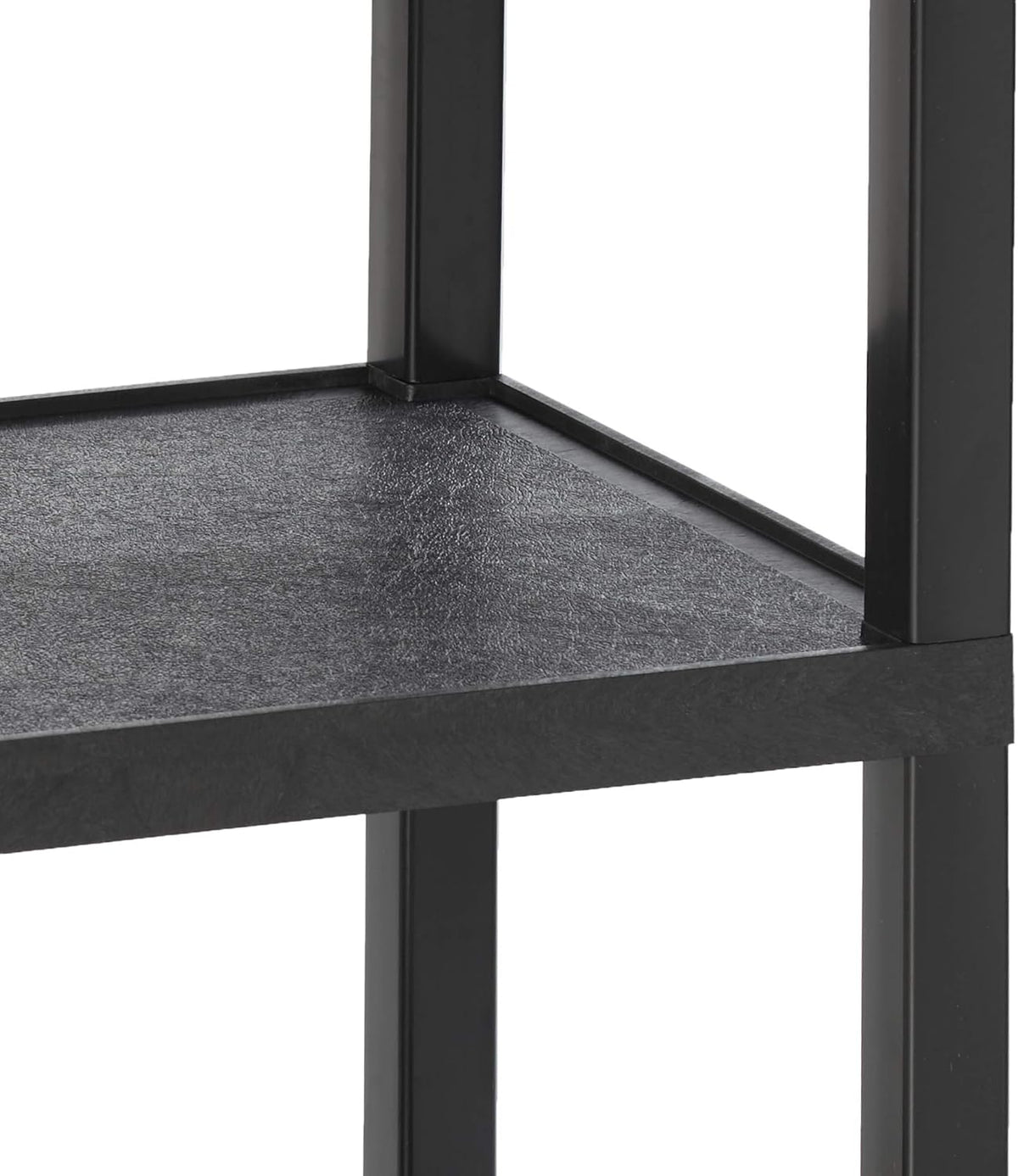 34 H Black Mobile Utility Cart with 3 Shelves V956281