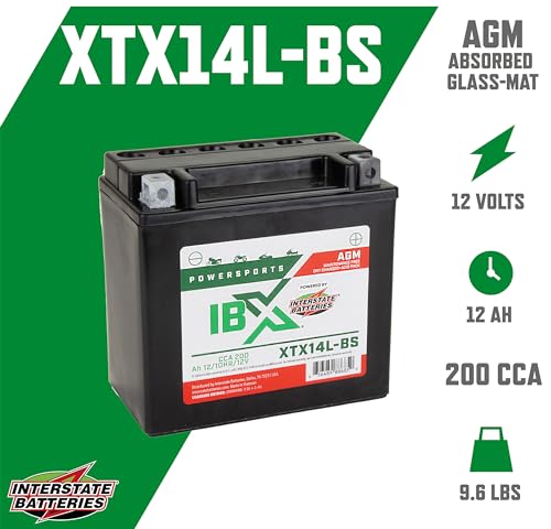 12V 18Ah 230CCA AGM Powersports Battery V967389