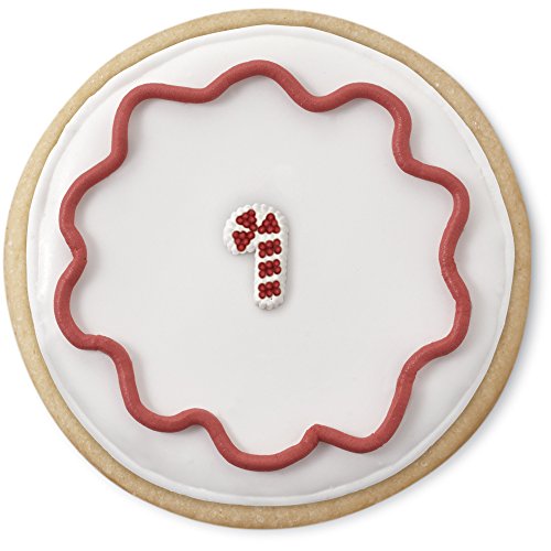 Mini Candy Cane Edible Cupcake Toppers P42028