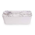 White Marble Cable Tidy Organiser Extra Large F873763
