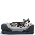 Gray Orthopedic Dog Bed S11781