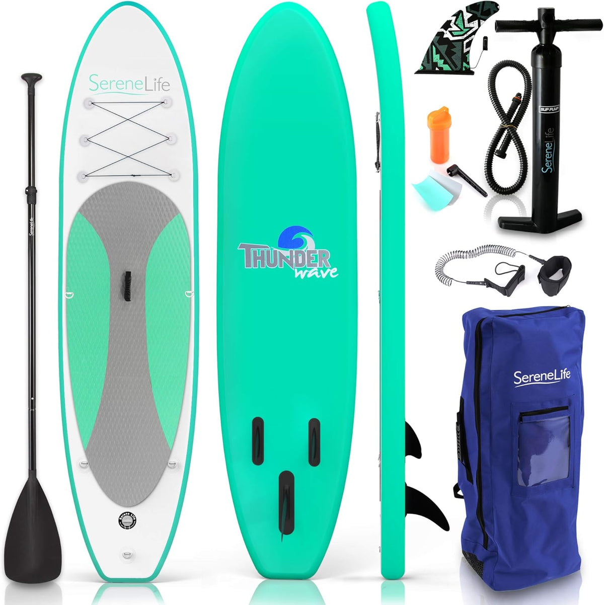 6 Inches Thick Inflatable Stand Up Paddle Board with Carry Bag Z763