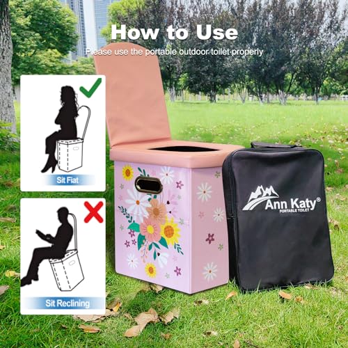 XL Folding Portable Toilet Z60482