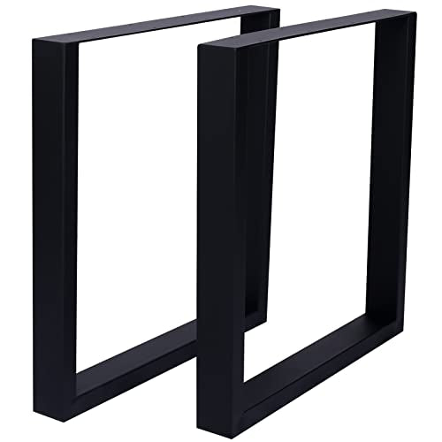 2pcs Square Metal Table Legs 28 x 24in S6420
