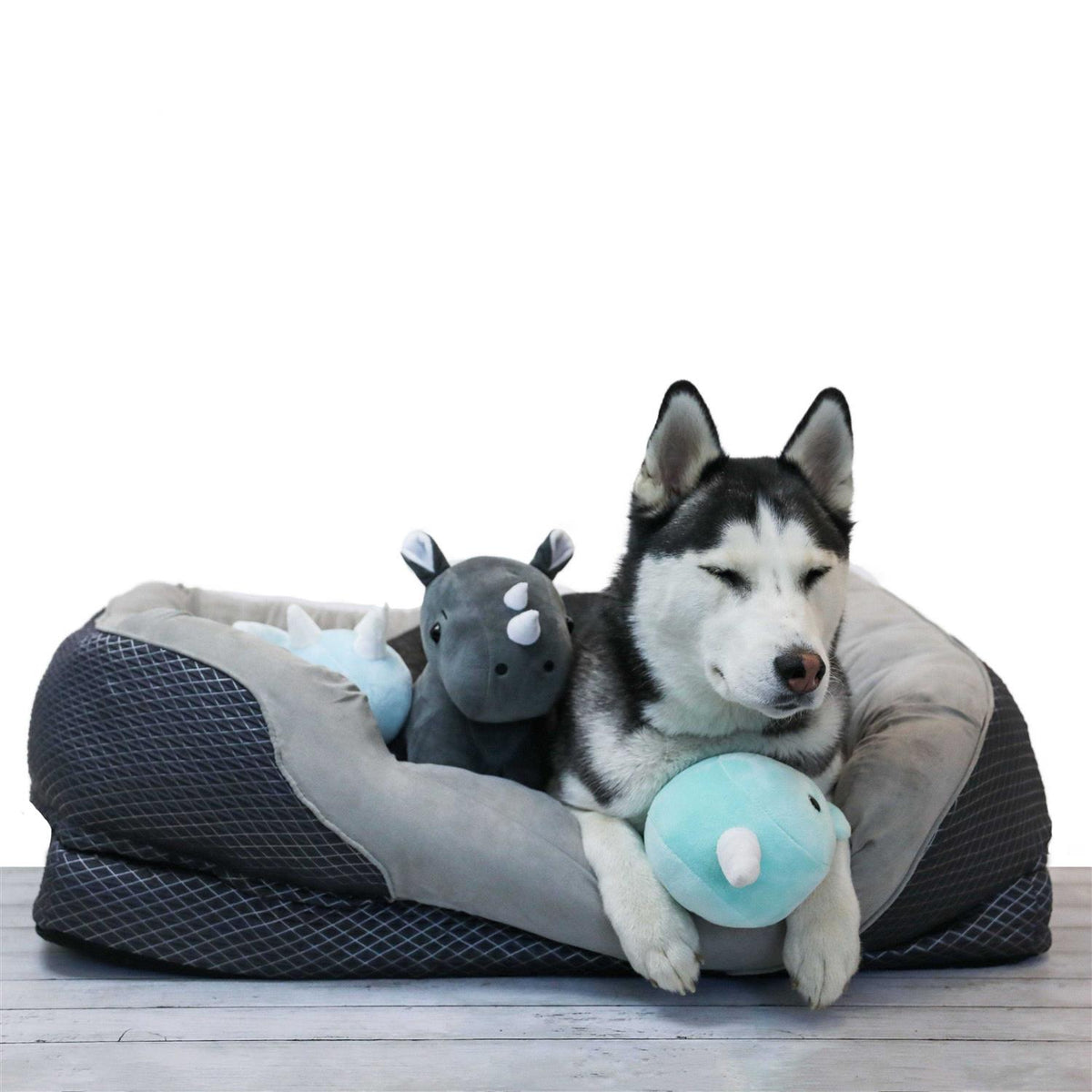 Gray Orthopedic Dog Bed S11781