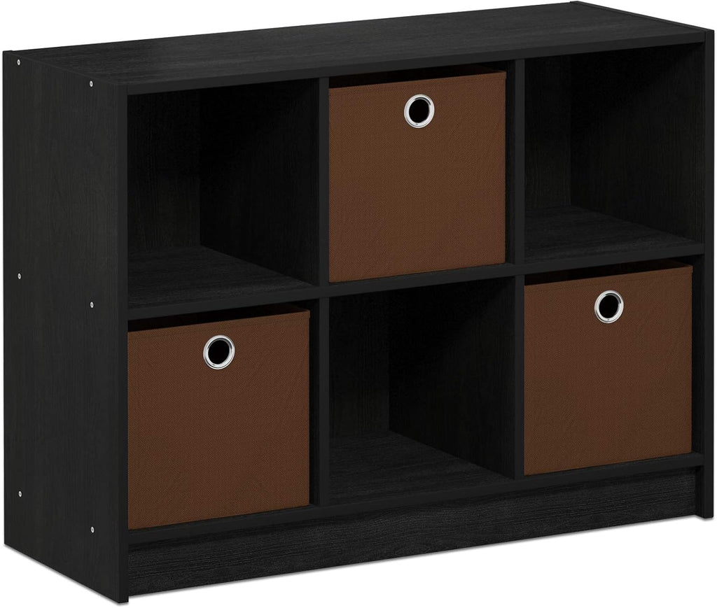 White Light Blue Bookcase Storage Shelves Z1190