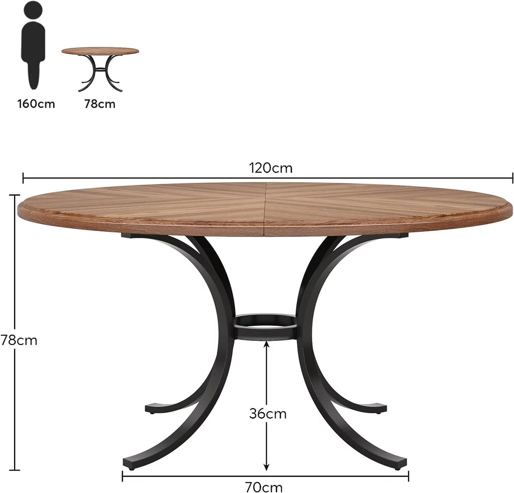 Round Dining Table for 4-6 People U5288