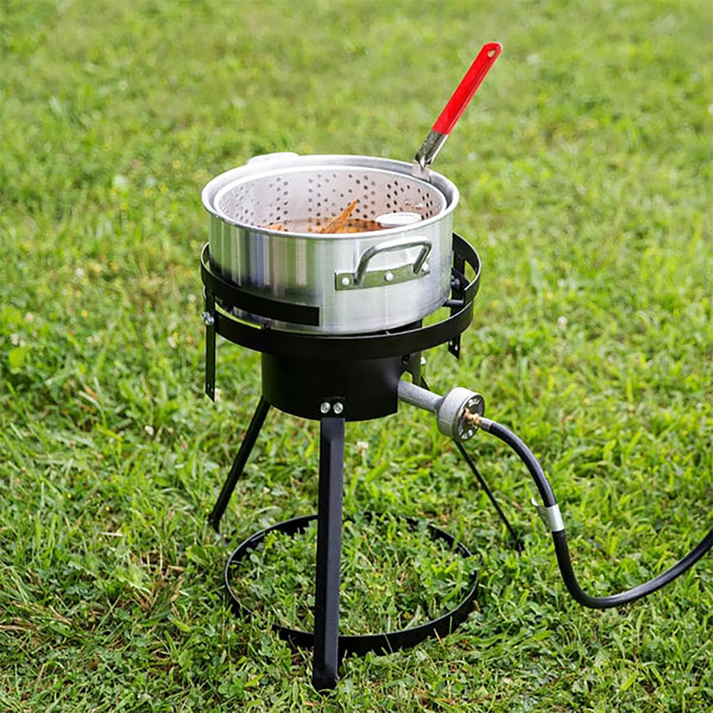 10 Qt Propane Outdoor Fish Fryer Set L4625