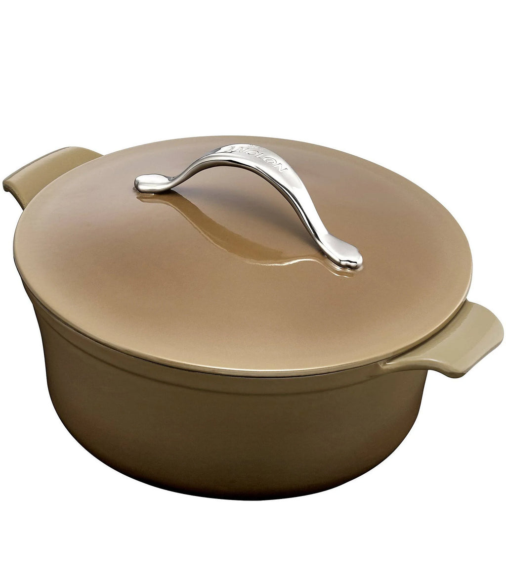 5-Quart Round Cast-Iron Dutch Oven Y2739