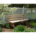 Cedar 6 ft. Backed Bench B2690