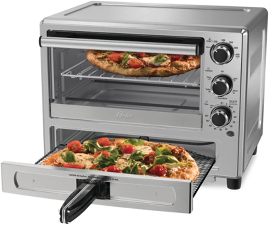 Stainless Steel Convection Oven with Pizza Drawer J385