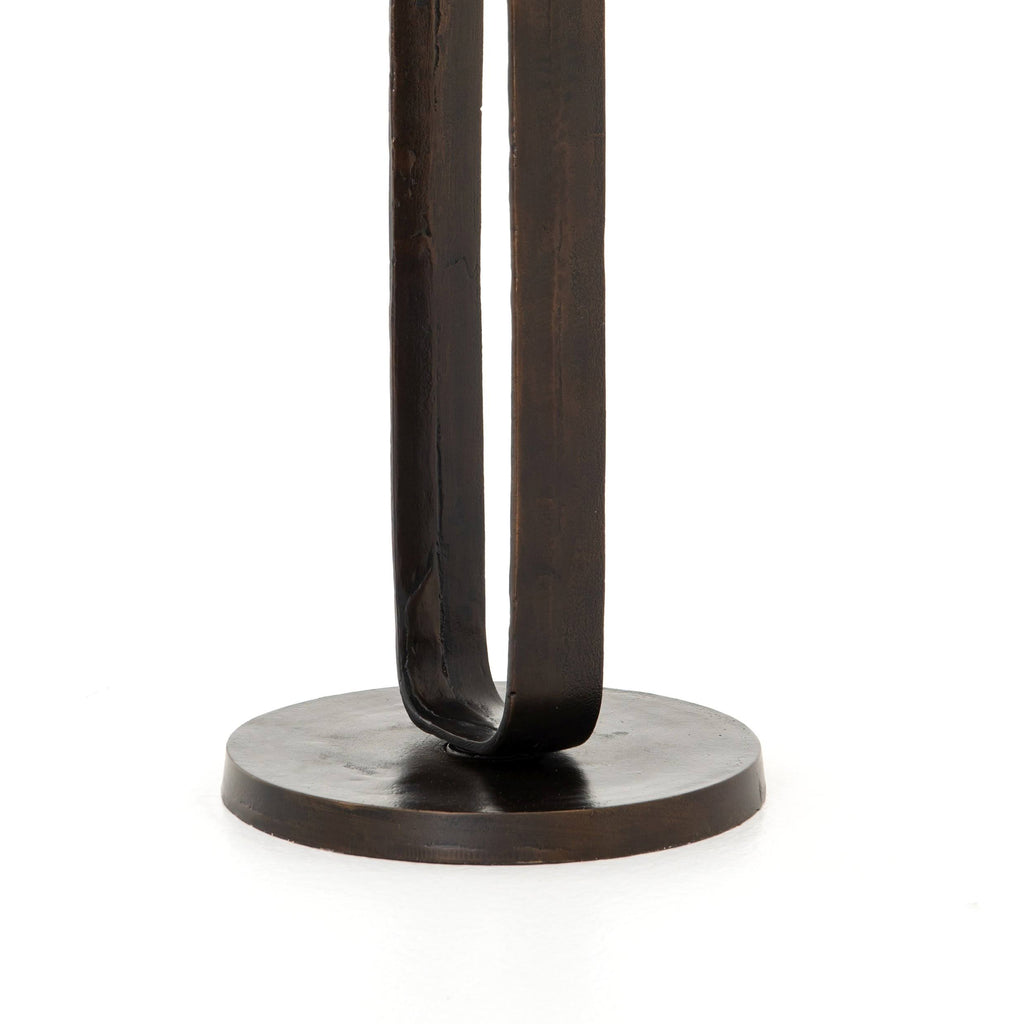 Antique Rust End Table T348396