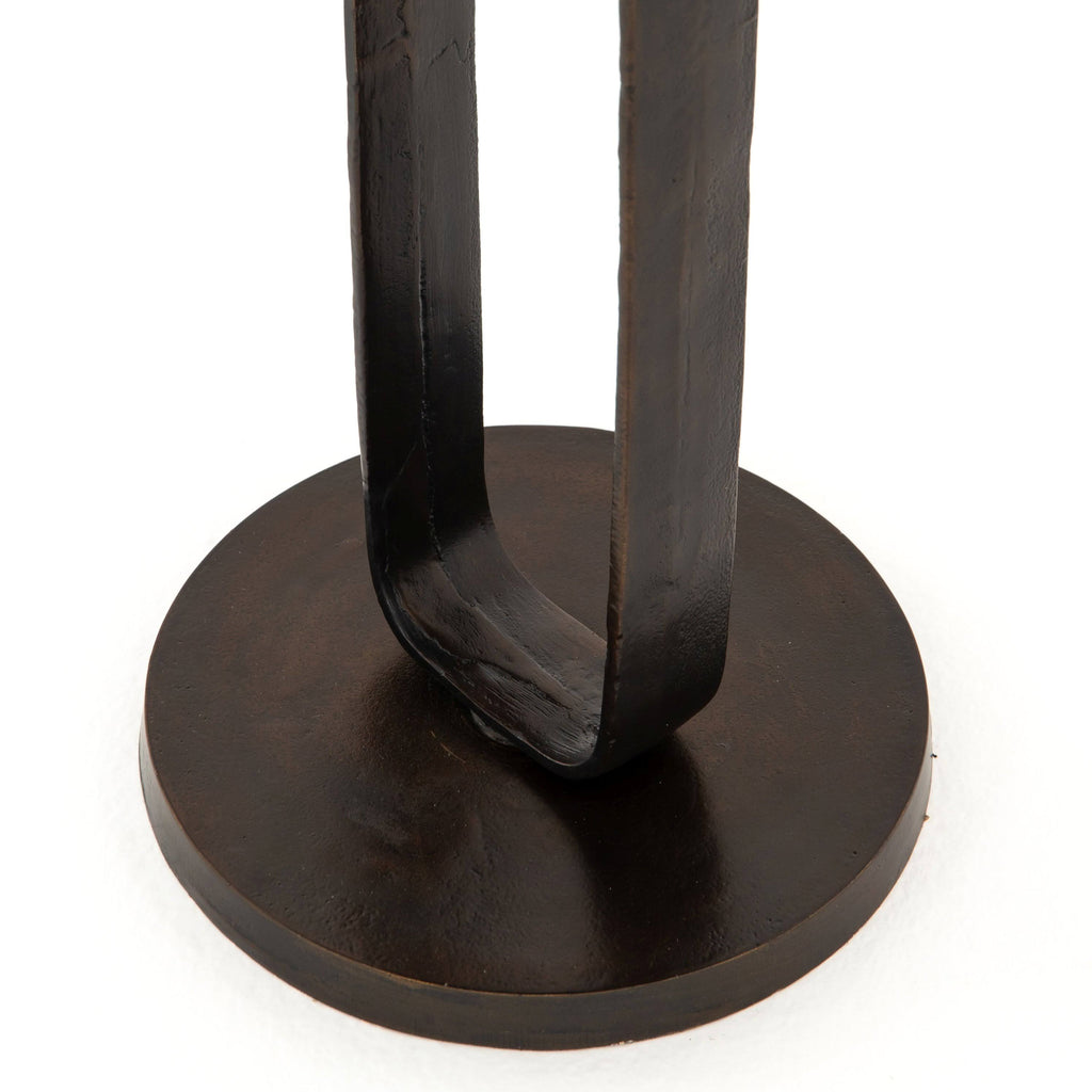 Antique Rust End Table T348396