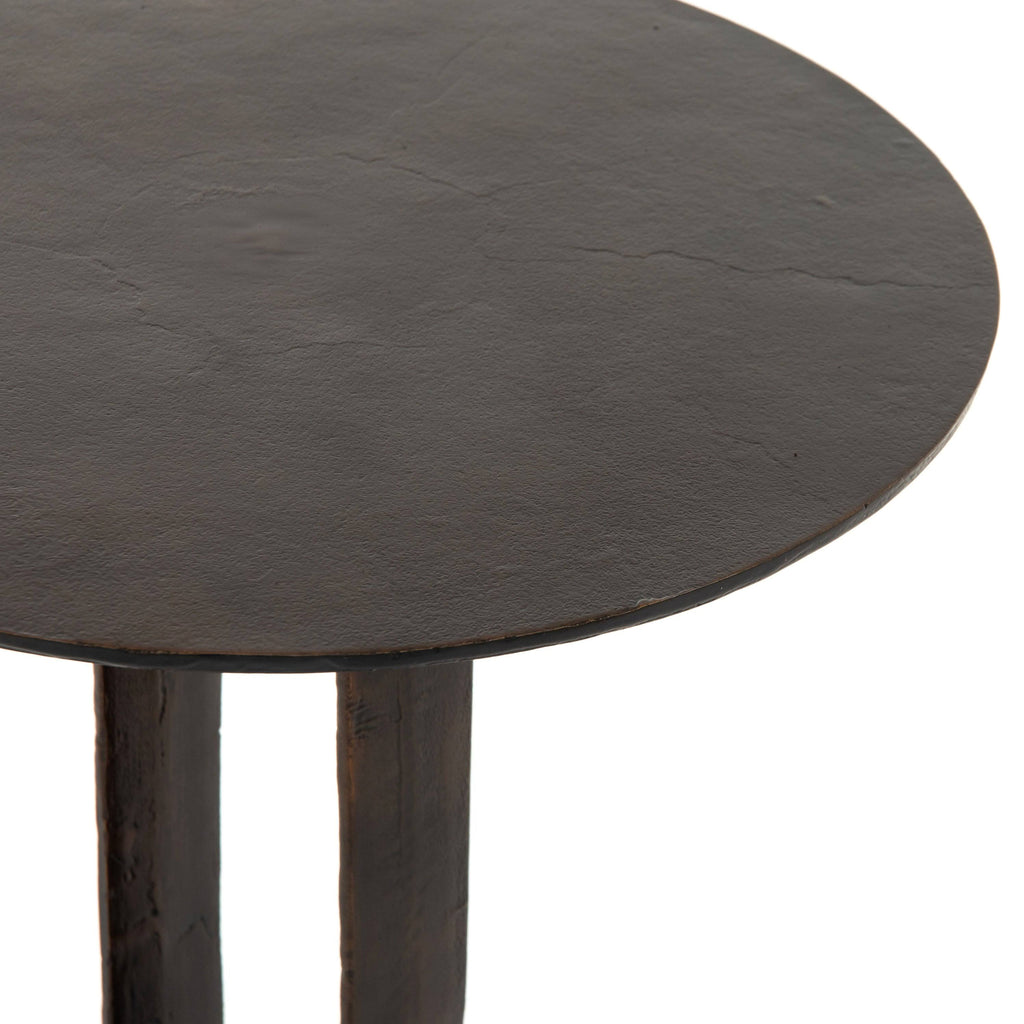 Antique Rust End Table T348396