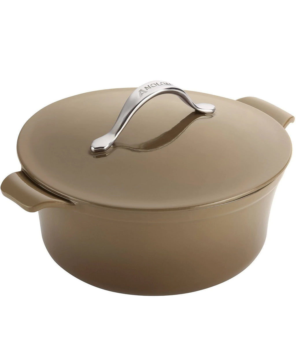 5-Quart Round Cast-Iron Dutch Oven Y2739