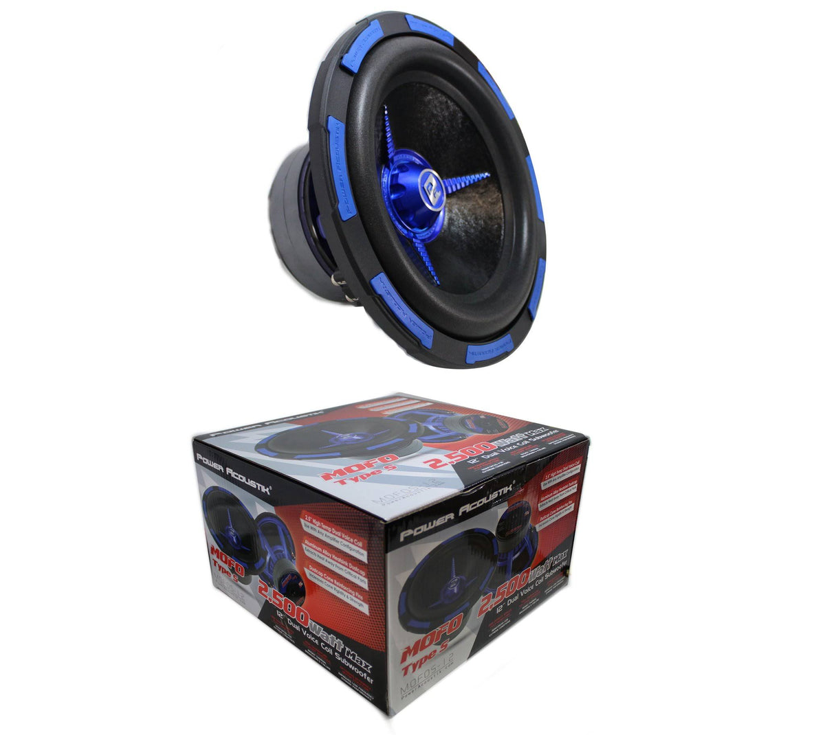 12inch Dual 2ohm Subwoofer Q352