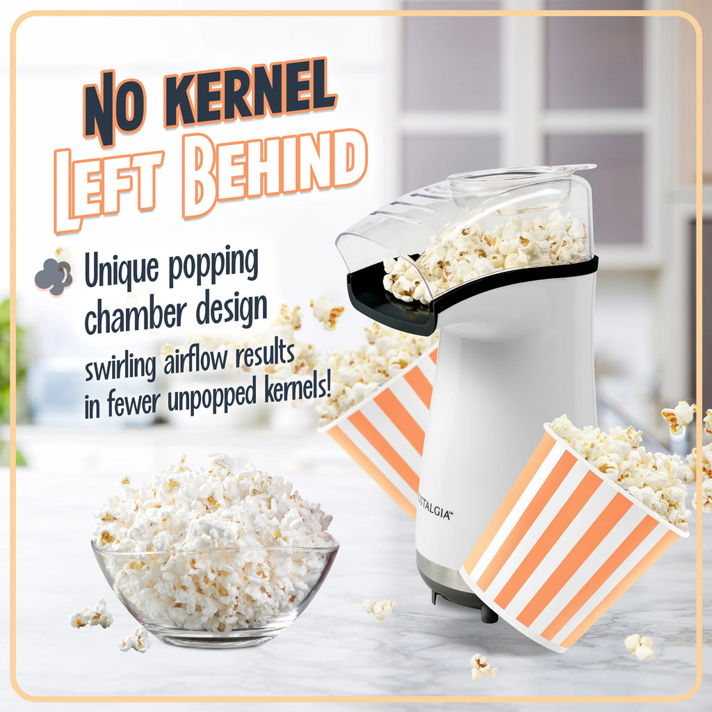 White Popcorn Maker Q8561