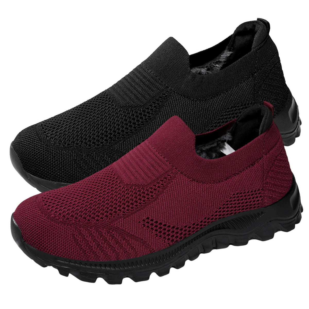 Fuzzy Snow Boots for Women Winter Boots J4986