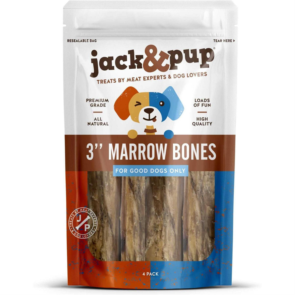 Roasted Beef Marrow Bone Dog Treats T339