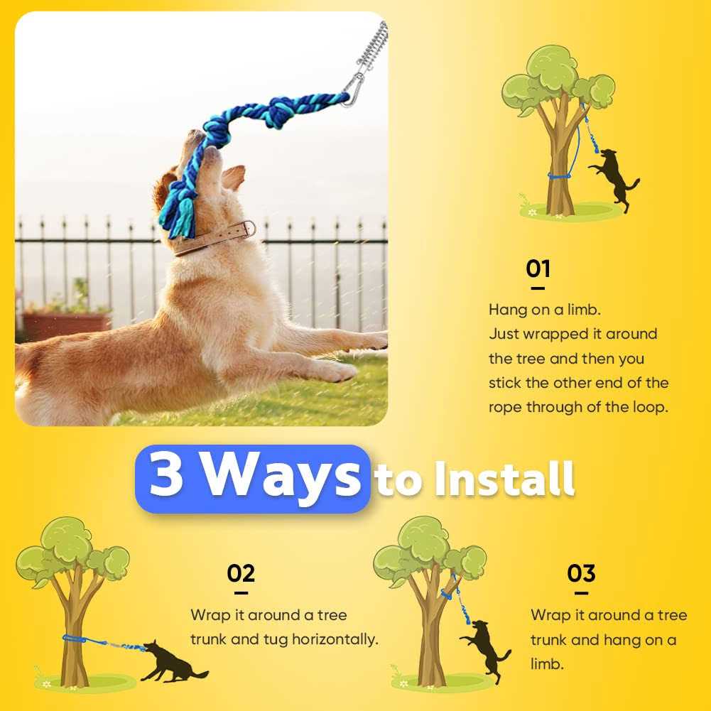 Bungee Dog Tug Toy N2564