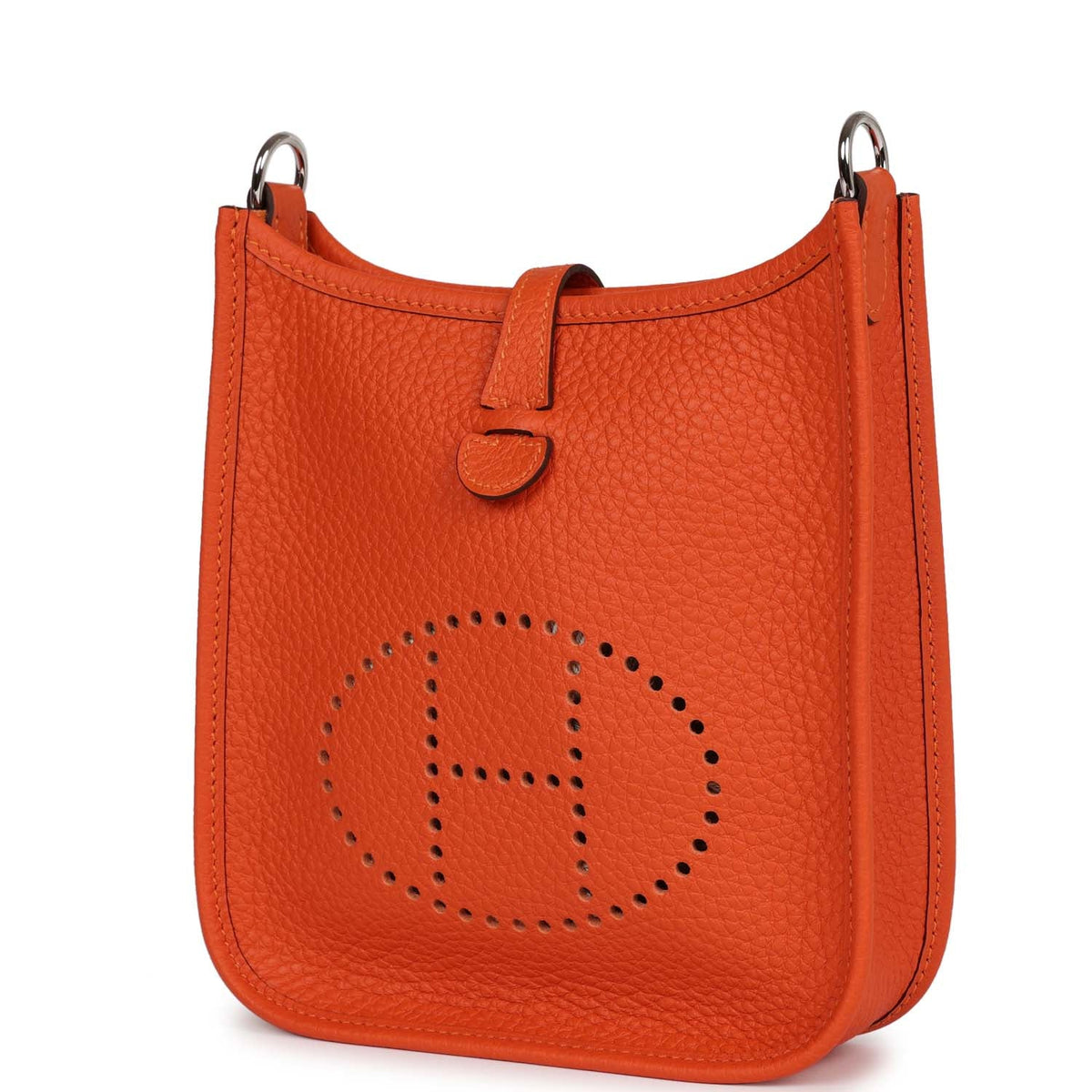 Feu Clemence Palladium Hardware Bag B3918