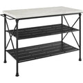 Black Kitchen Island G610