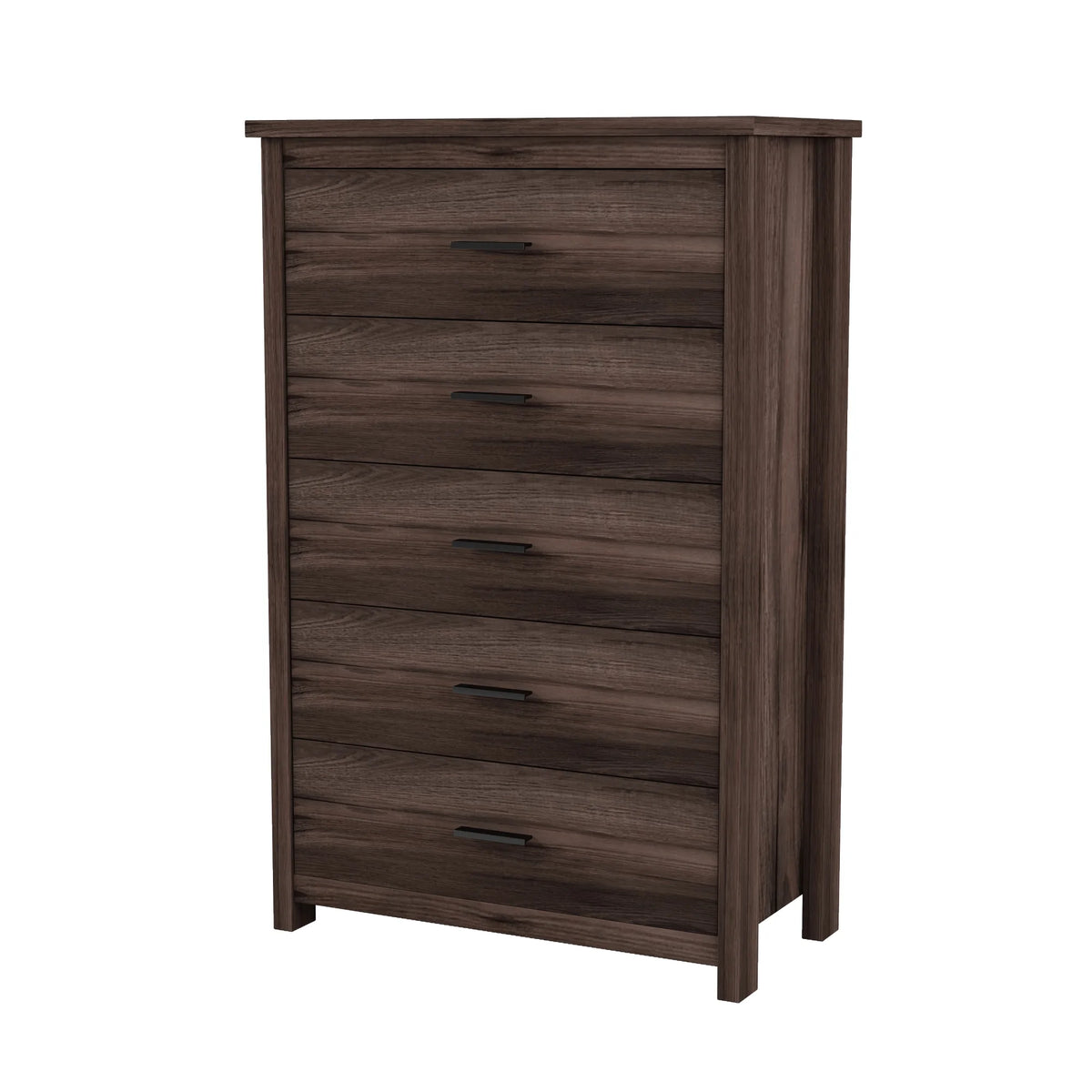 Light Gray 5 Drawer Wooden Dresser X938