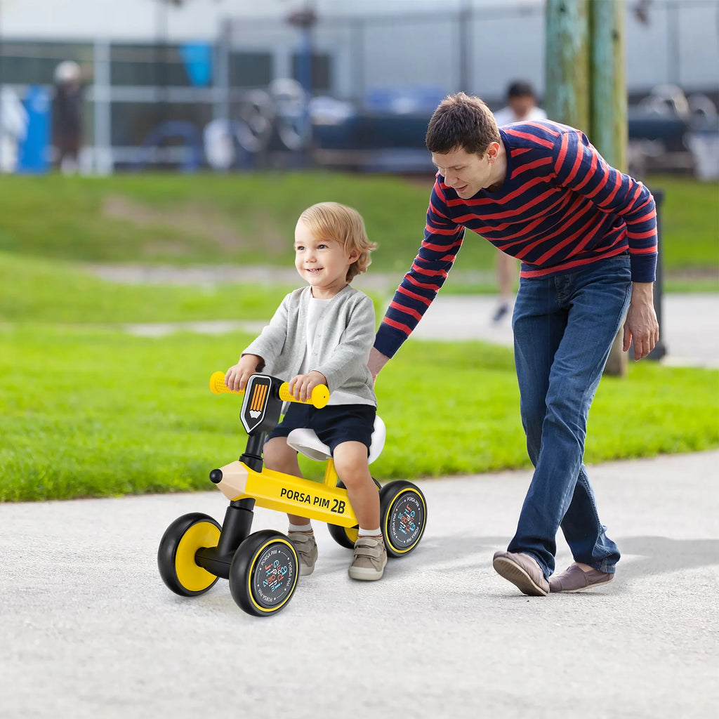 Yellow No Pedal Balance Bike T310