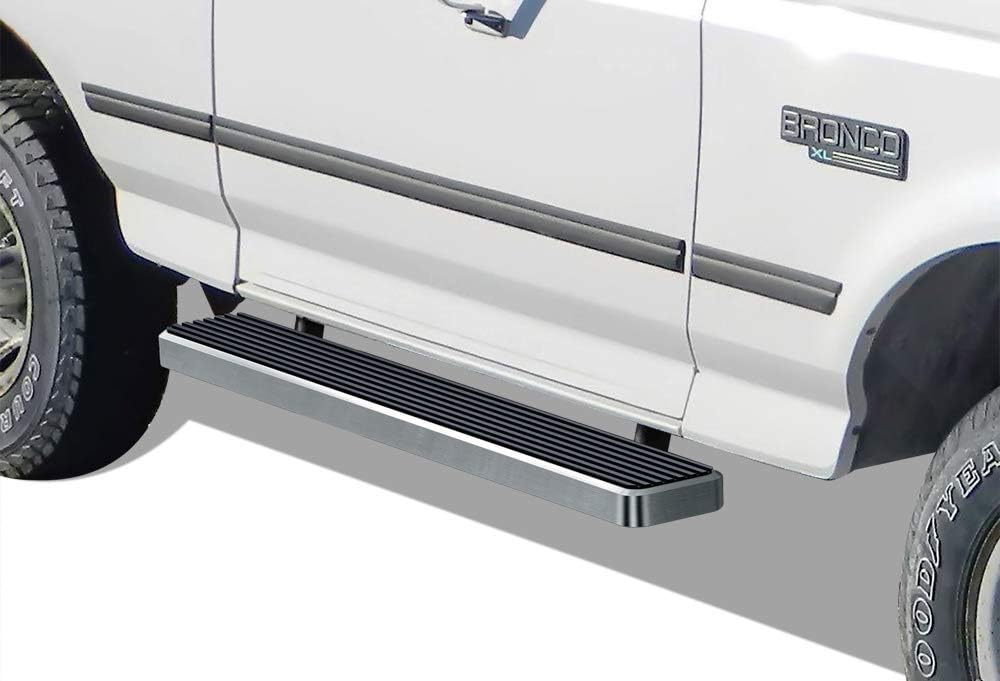 5-inch Matte Black Running Boards G21001