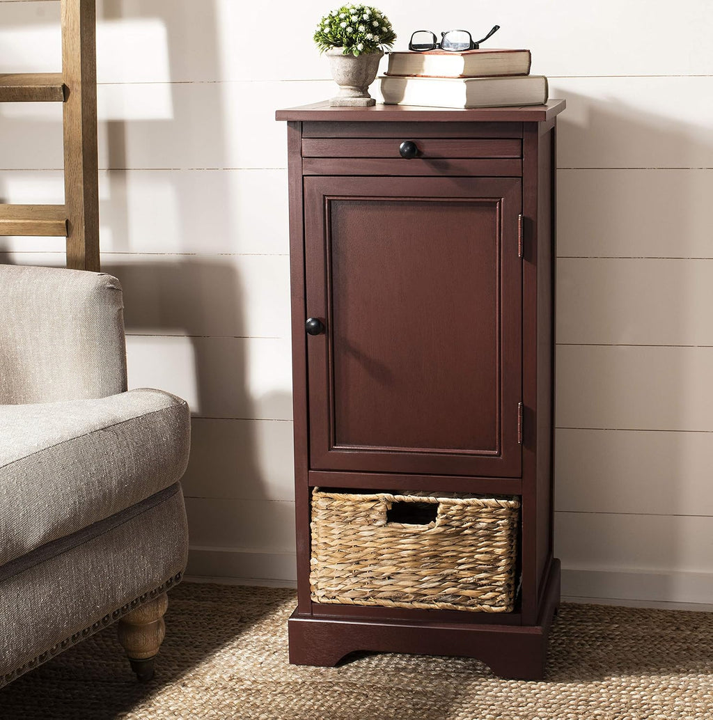 Vintage Grey Tall Storage Unit Z59667