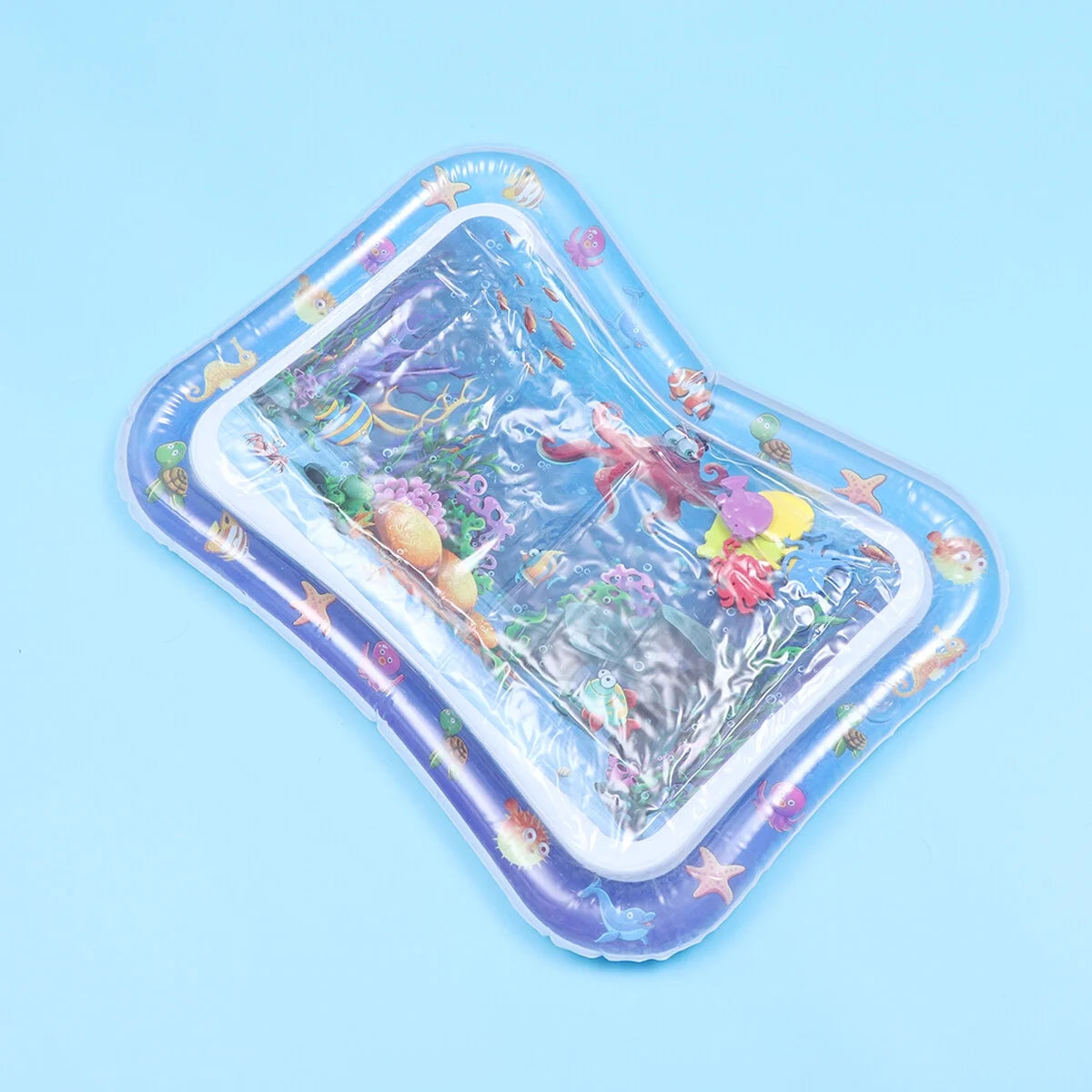 Blue Inflatable Water Play Mat for Infants Toddlers L528
