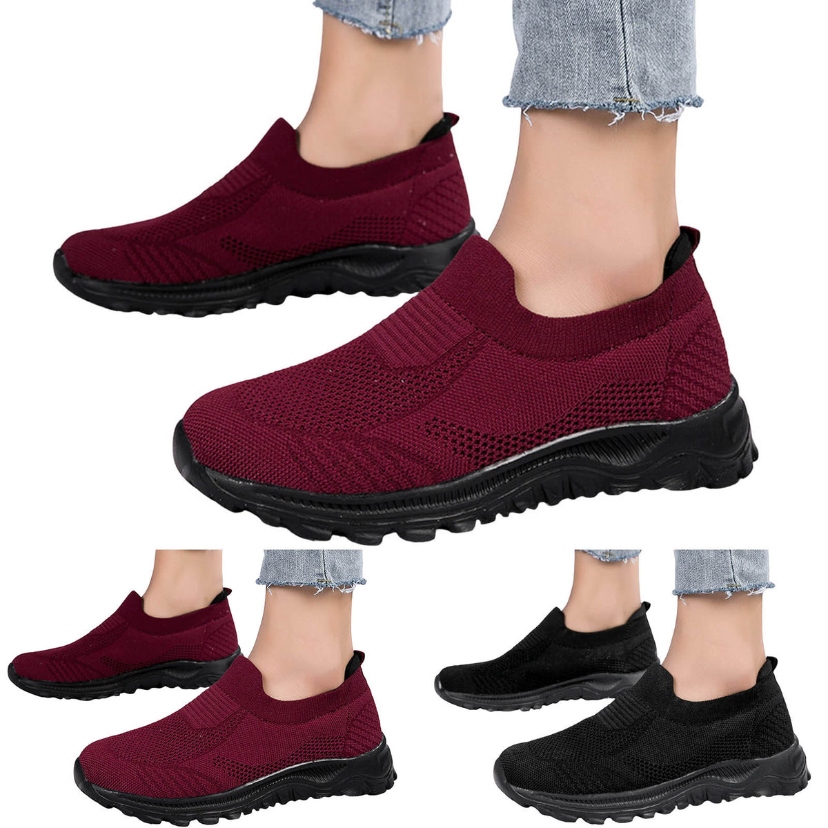 Fuzzy Snow Boots for Women Winter Boots J4986