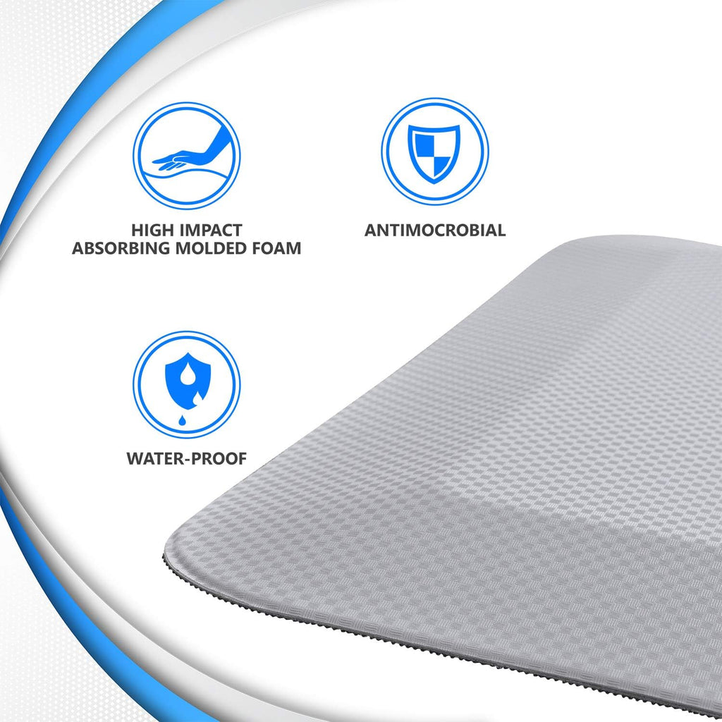 Non-Slip Beveled Edge Bedside Floor Mats C9501