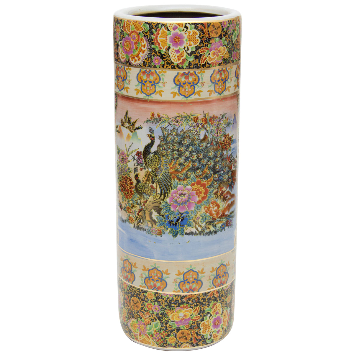 24" Porcelain Umbrella Stand R6176